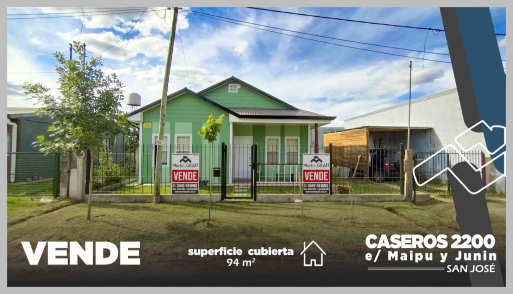 Casa / vivienda - San José y Colón, Entre Ríos - Martín Graff Consultor Inmobiliario