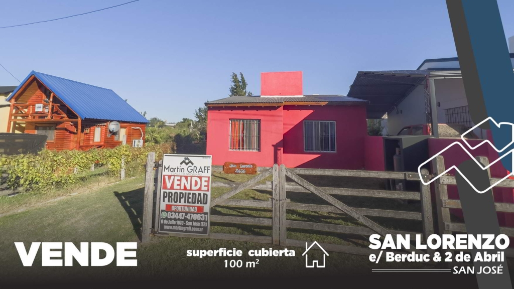 Casa en balneario - San José, Entre Ríos - Martín Graff Consultor Inmobiliario