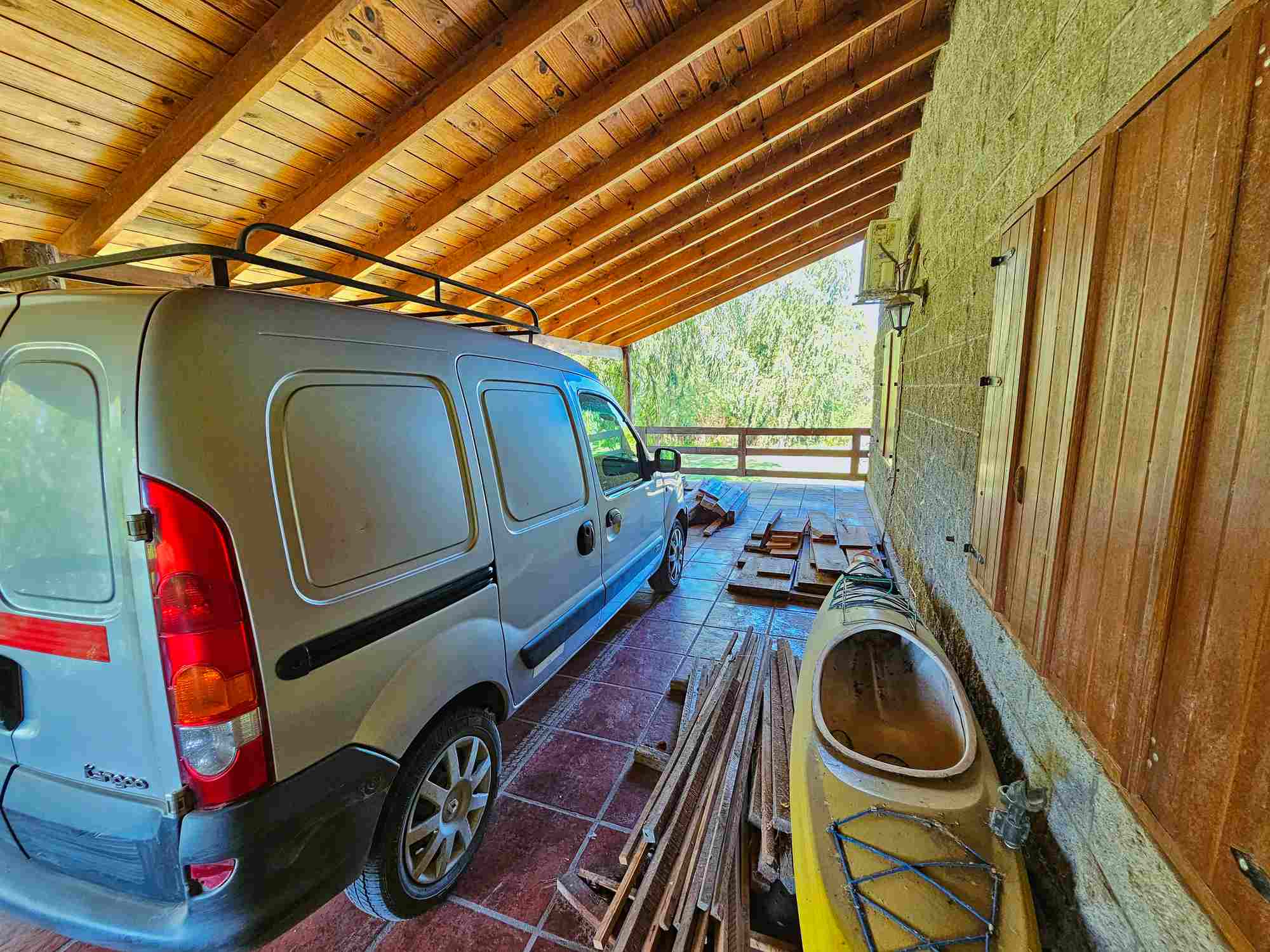 Galería semicubierta 120 m² San José