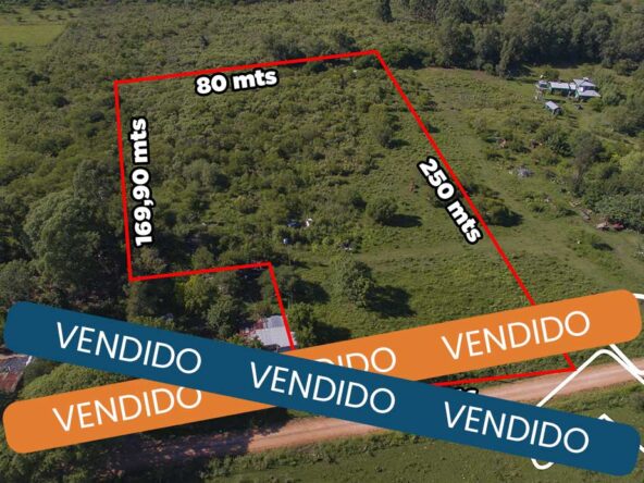 foto lote vendido con exito en san jose sacada con drone