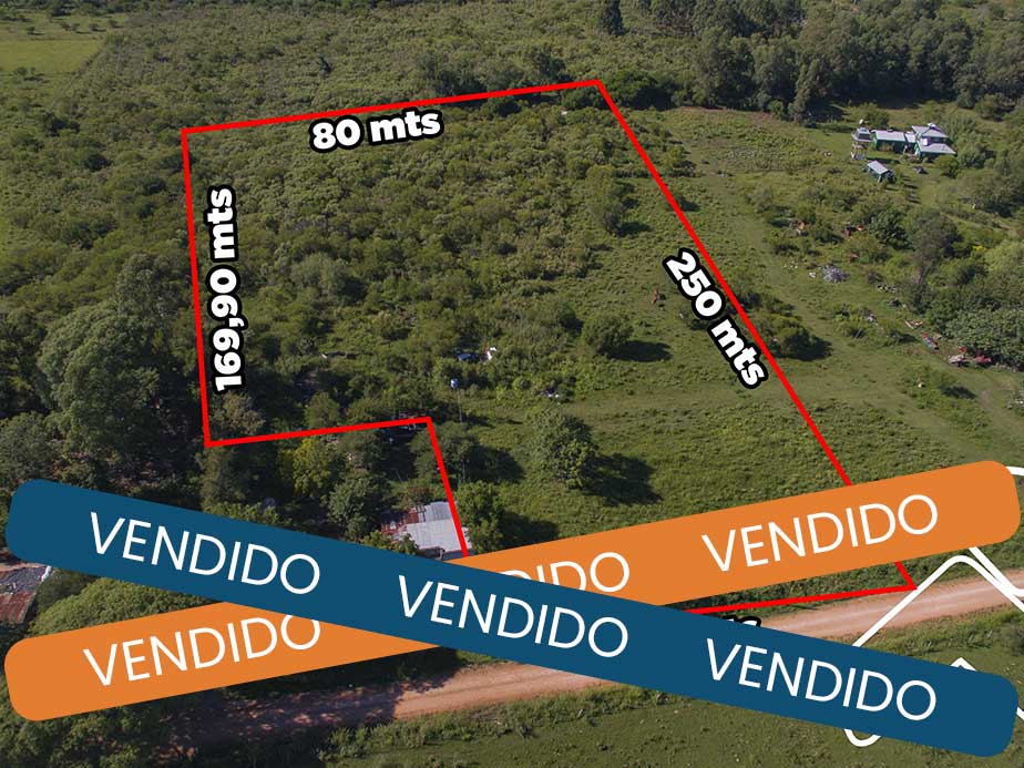 foto lote vendido con exito en san jose sacada con drone