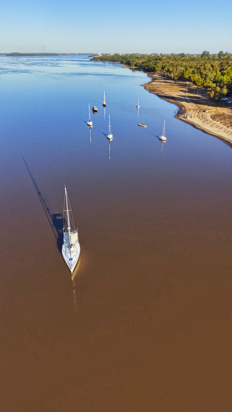lote frente al río Uruguay San José exclusivo vista aérea