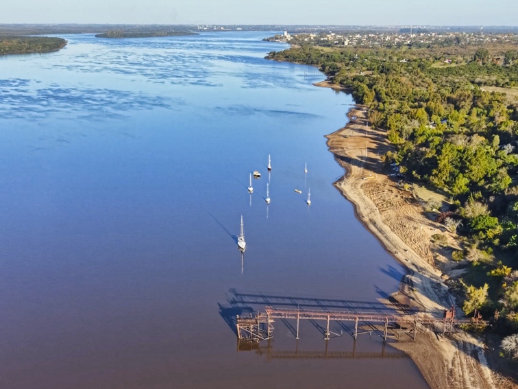 lote frente al río Uruguay San José exclusivo bajada directa