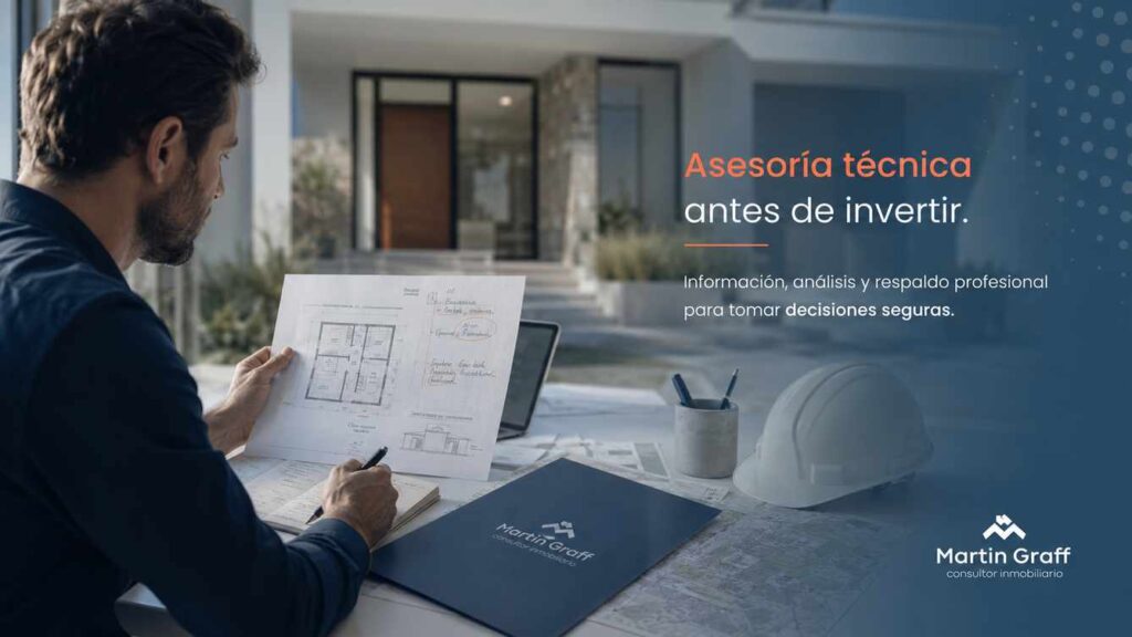 Asesoría técnica inmobiliaria antes de comprar una propiedad en San José Entre Ríos